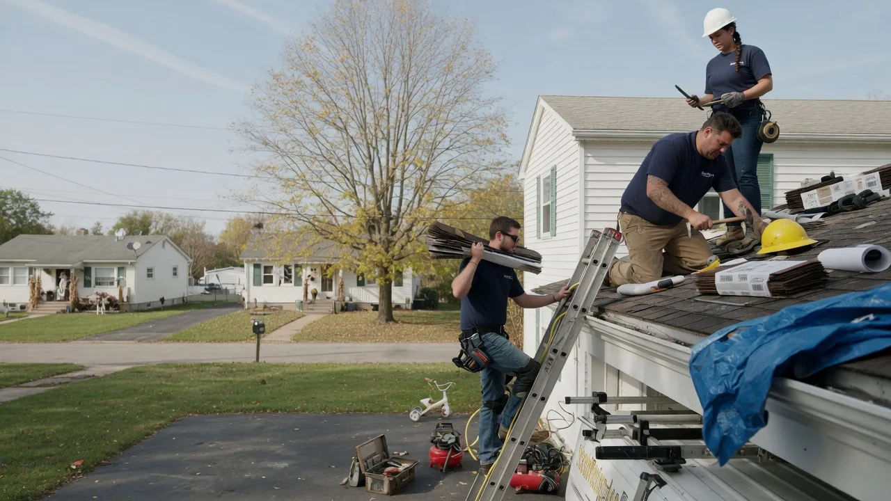 Local Roofing Contractors in Lake Odessa, MI near me